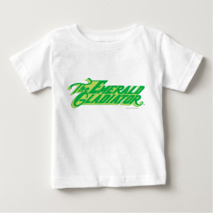 Camiseta Para Bebê Logotipo verde 8 da lanterna