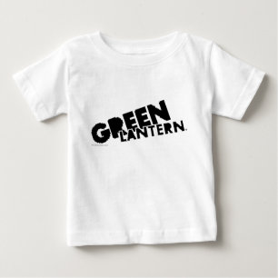 Camiseta Para Bebê Logotipo verde da lanterna - pixéis
