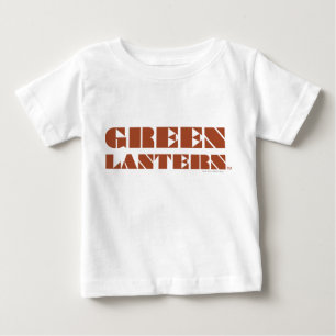 Camiseta Para Bebê Logotipo verde da lanterna - Tan