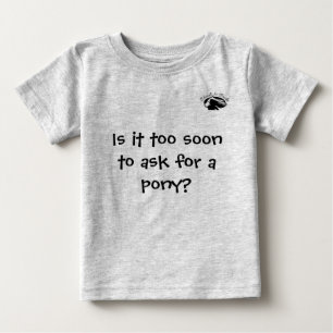 Camiseta Para Bebê Loira e Broke - Bebê/Toddler Hoodie - Pony