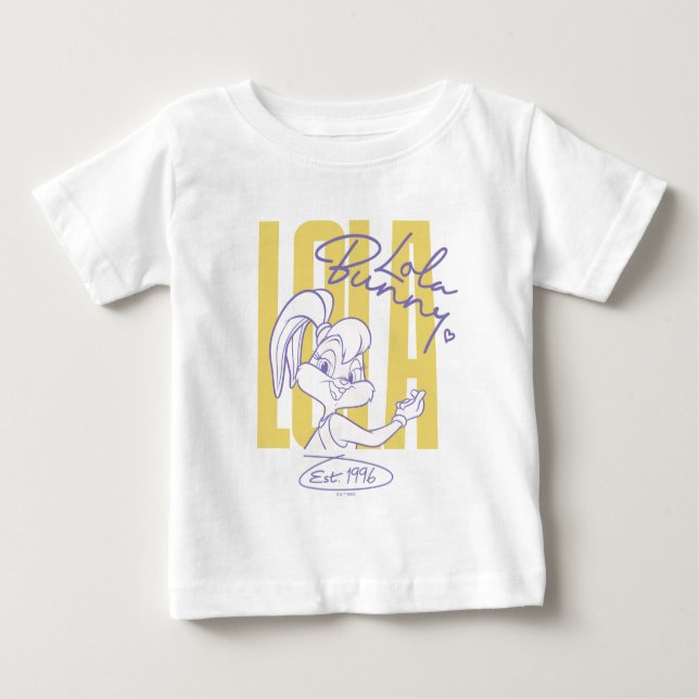 Camiseta Para Bebê Lola 1996 Vibe (Frente)