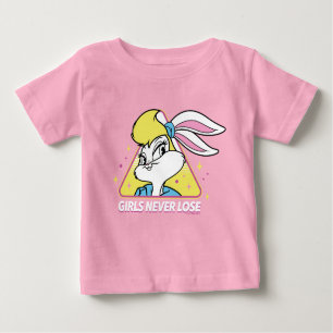 Camiseta Para Bebê Lola Bunny Girls Nunca Perder