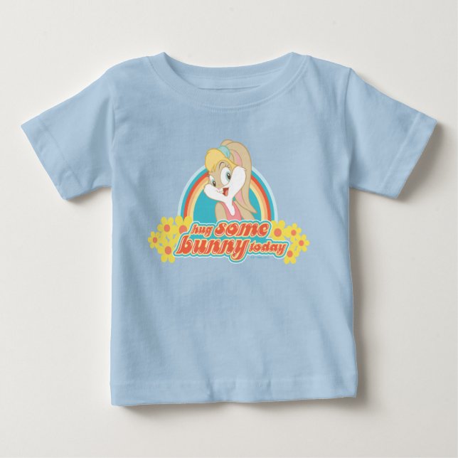 Camiseta Para Bebê Lola Bunny Hug Algumas Coelhinhas Hoje (Frente)
