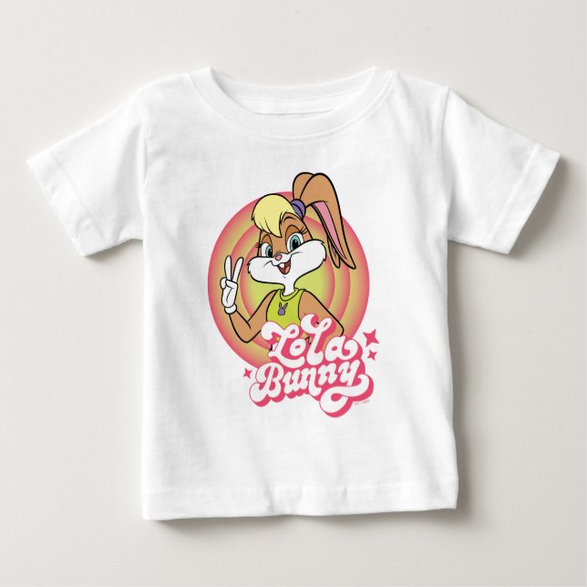 Camiseta Para Bebê Lola Retro LOONEY TUNES™ Alianças (Frente)