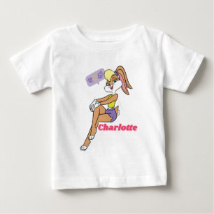 Camiseta Para Bebê Lola Sentada