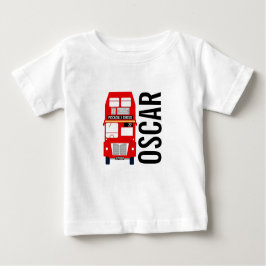 Camiseta Para Bebê London Bus Gerber Baby Vest