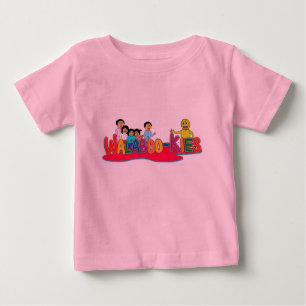 Camiseta Para Bebê longsleeve 2t da família dos walabookies