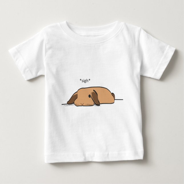 CAMISETA PARA BEBÊ LOP SIGHING (Frente)