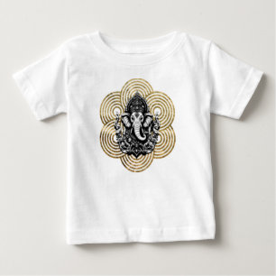 Camiseta Para Bebê Lord Ganesha