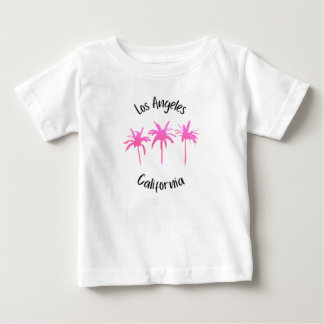 Camiseta Para Bebê Los Angeles California
