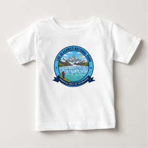 CAMISETA PARA BEBÊ LOS GLACIARES NATIONAL PARK