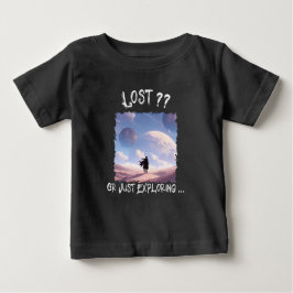 Camiseta Para Bebê Lost?? Or Just Exploring...Desert Camping