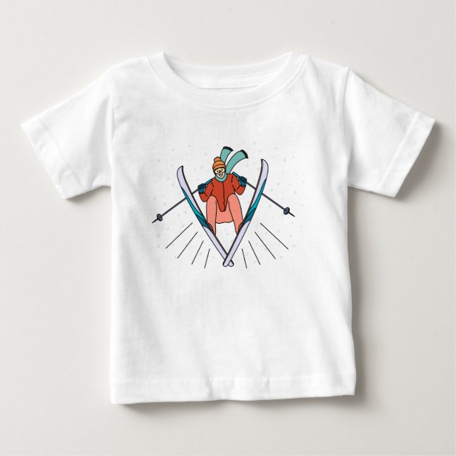 Camiseta Para Bebê Lote de bebês (Frente)