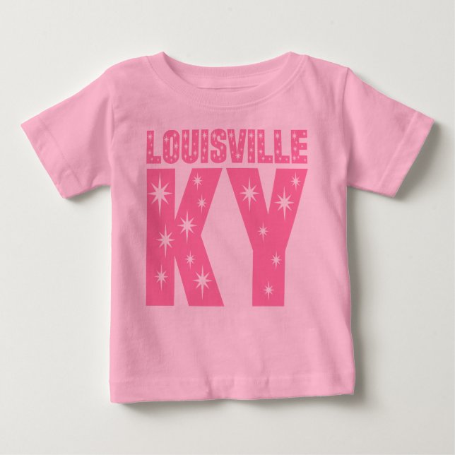 Camiseta Para Bebê Louisville KY Kentucky Stars o T do bebê (Frente)
