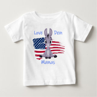Camiseta Para Bebê Love Dem Mamas Baby T-Shirt