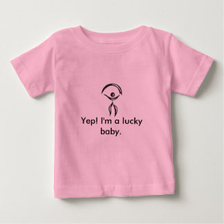 Camiseta Para Bebê Lucky Indalo Baby T-Shirt
