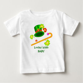 Camiseta Para Bebê Lucky Irish Baby T Shirt