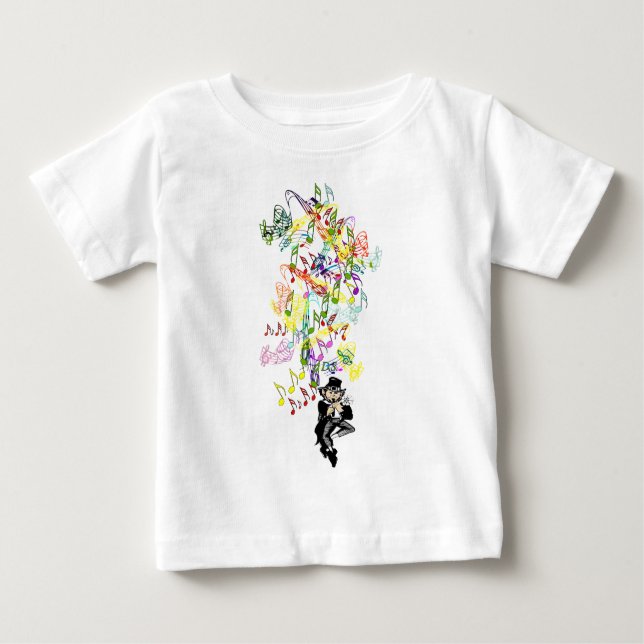 Camiseta Para Bebê Lucky Leprechaun (Frente)