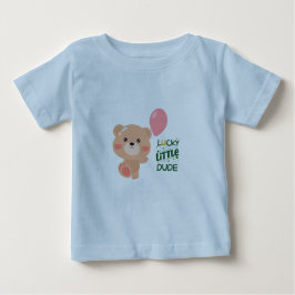 Camiseta Para Bebê “Lucky Little Dude Toddler T-Shirt | Cute St. Patr