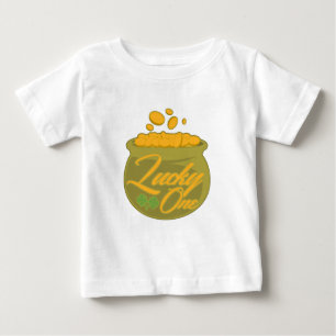 Camiseta Para Bebê Lucky One