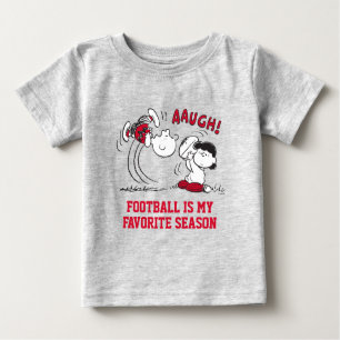 Camiseta Para Bebê Lucy Pulls Way Football Do Charlie Brown