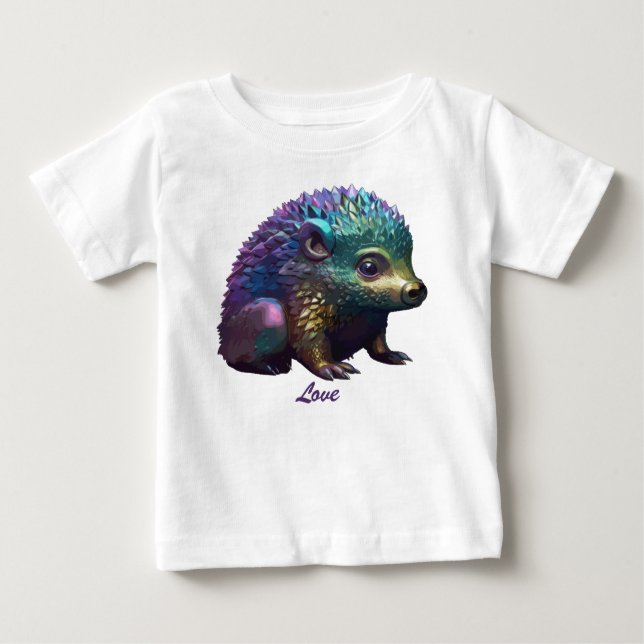 Camiseta Para Bebê Lumos, o Cachorro (Frente)