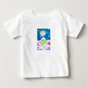 Camiseta Para Bebê Luna Moth Baby