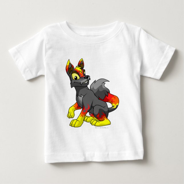 Camiseta Para Bebê Lupe Fire (Frente)