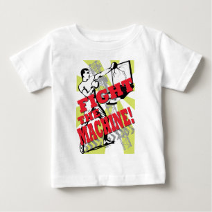Camiseta Para Bebê Lute a máquina