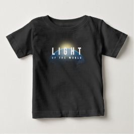 Camiseta Para Bebê Luz do Mundo |
