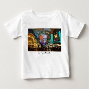 Camiseta Para Bebê Luzes da Fremont Street