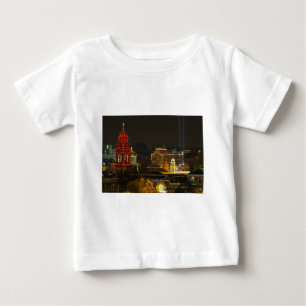 Camiseta Para Bebê Luzes do Kansas City Plaza