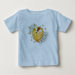 Camiseta Para Bebê LZ voa Baby Fine Jersey T Shirt