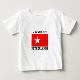 Camiseta Para Bebê Maastricht Países Baixos