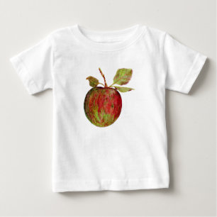 Camiseta Para Bebê Maçã