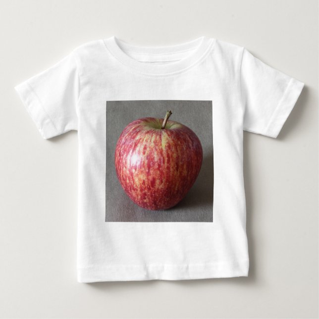 Camiseta Para Bebê Maçã 03 (Frente)