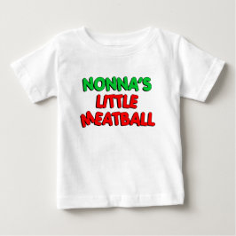 Camiseta Para Bebê Maçã-pequena de Nonna