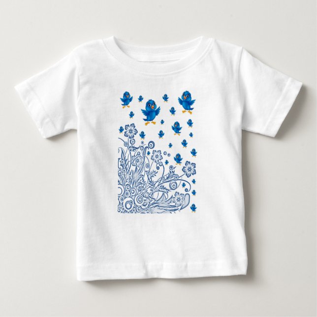 Camiseta Para Bebê Macacãozinho para Bebês (Frente)