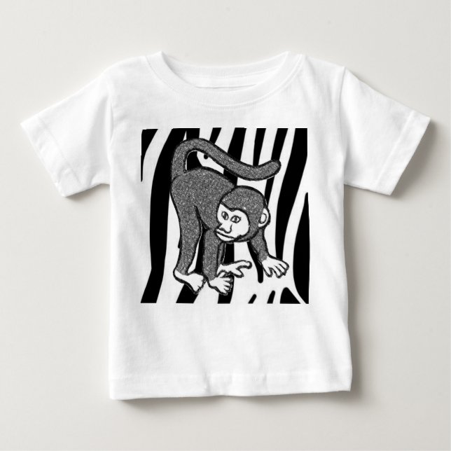Camiseta Para Bebê Macacãozinho para Bebês (Frente)