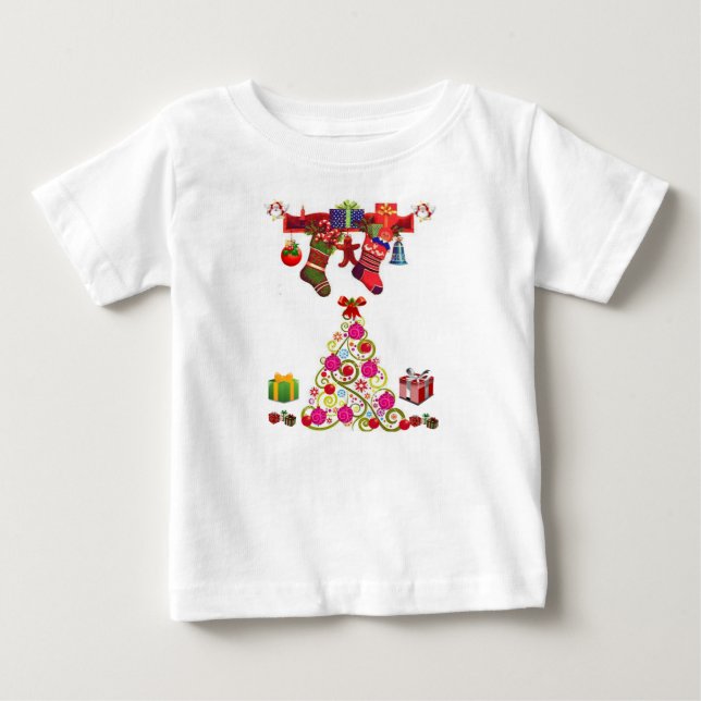 Camiseta Para Bebê Macacãozinho para Bebês (Frente)