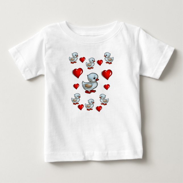 Camiseta Para Bebê Macacãozinho para Bebês (Frente)