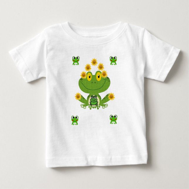 Camiseta Para Bebê Macacãozinho para Bebês (Frente)