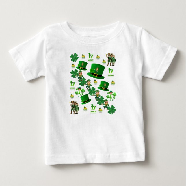 Camiseta Para Bebê Macacãozinho para Bebês (Frente)