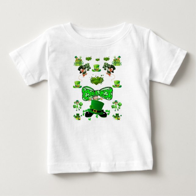 Camiseta Para Bebê Macacãozinho para Bebês (Frente)