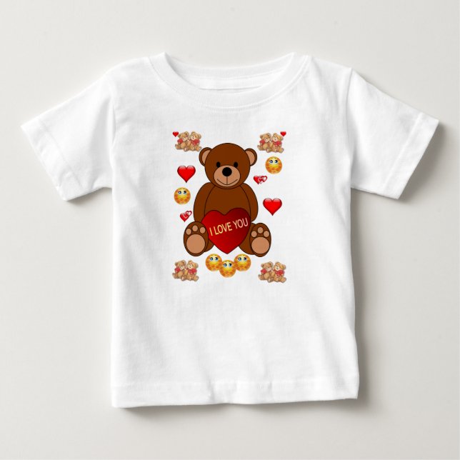 Camiseta Para Bebê Macacãozinho para Bebês (Frente)