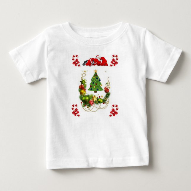 Camiseta Para Bebê Macacãozinho para Bebês (Frente)