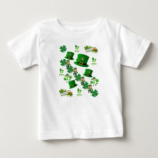 Camiseta Para Bebê Macacãozinho para Bebês (Frente)
