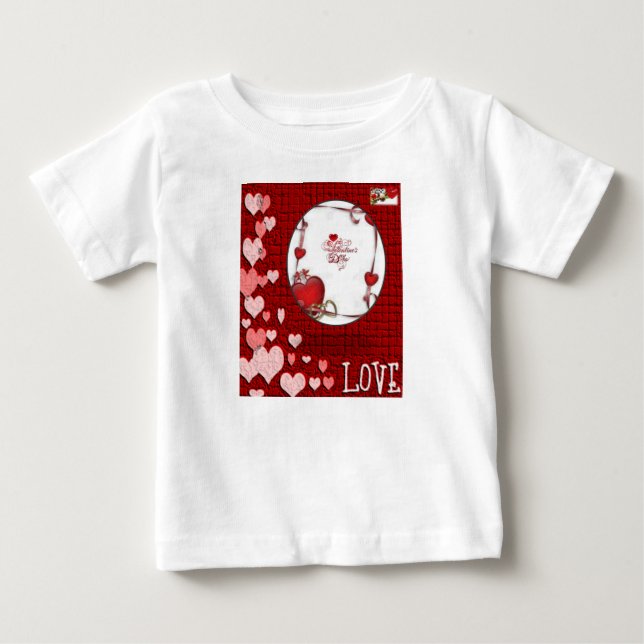 Camiseta Para Bebê Macacãozinho para Bebês (Frente)