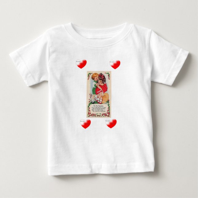 Camiseta Para Bebê Macacãozinho para Bebês (Frente)