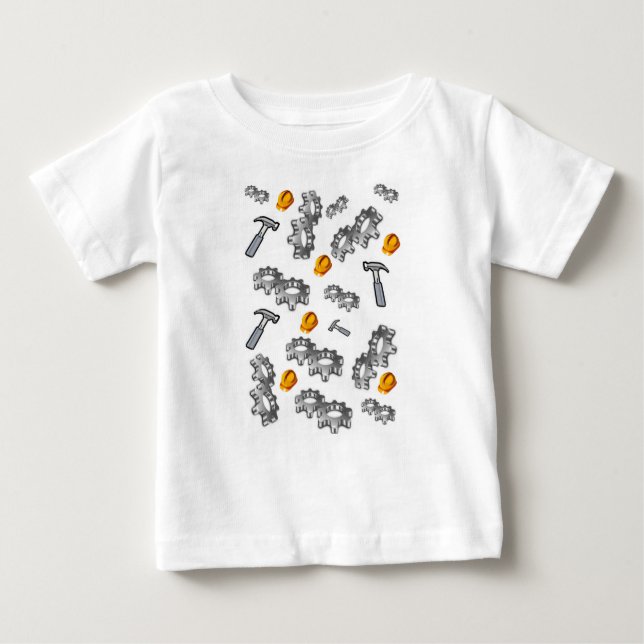 Camiseta Para Bebê Macacãozinho para Bebês (Frente)